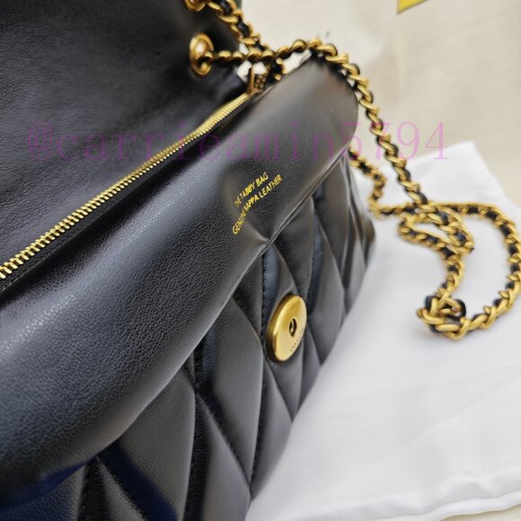 Coach tabby shoulder bag 26 with quilting black - Picture 4 of 12